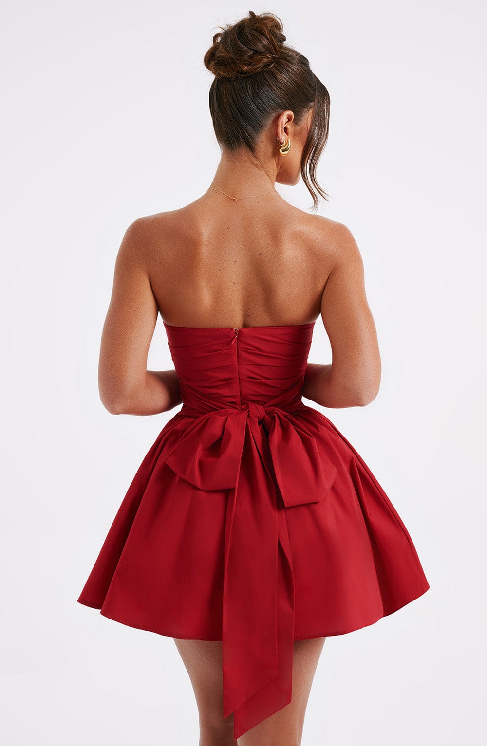 Katrina Mini Dress Red – Katrina Mini Dress Red, Sophistication and Passion in Every Detail