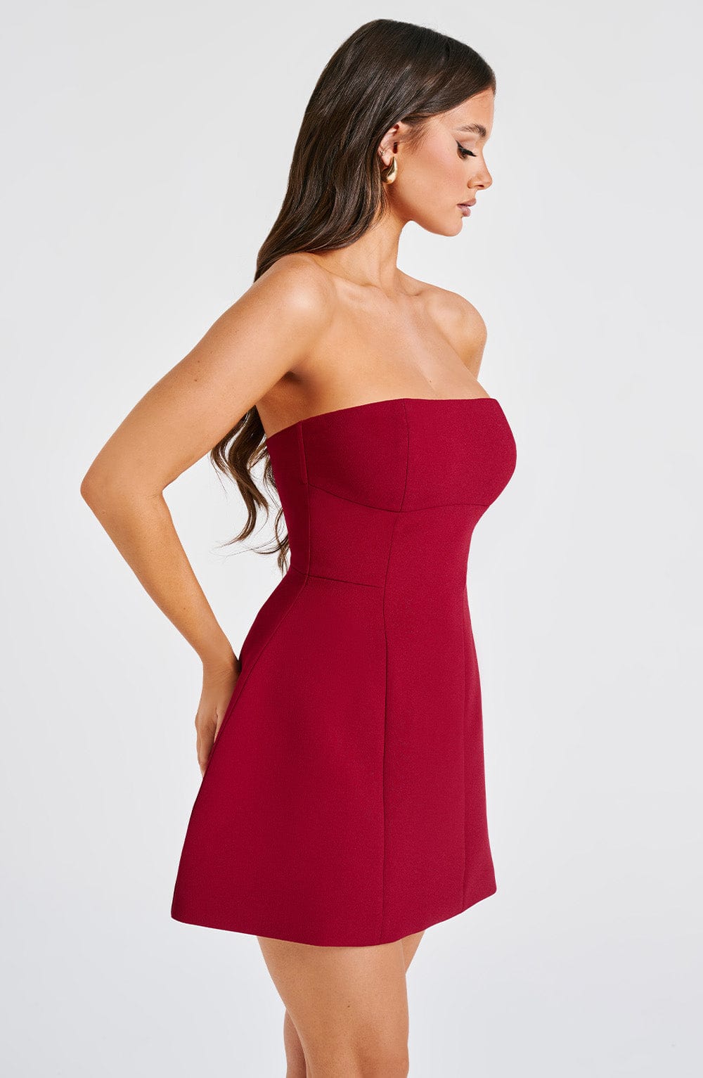 Asha Mini Dress Red – Asha Red Mini Dress, Sophistication and Passionate Style