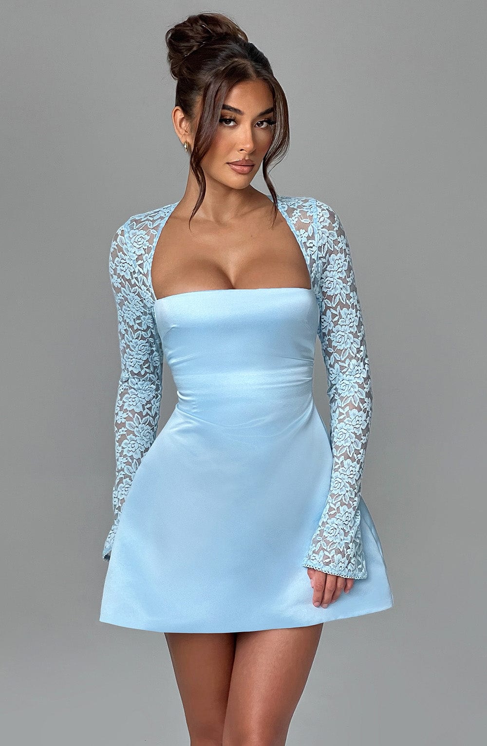 Sadie Mini Dress Blue – Sadie Mini Blue Dress, Sophistication and Modern Style