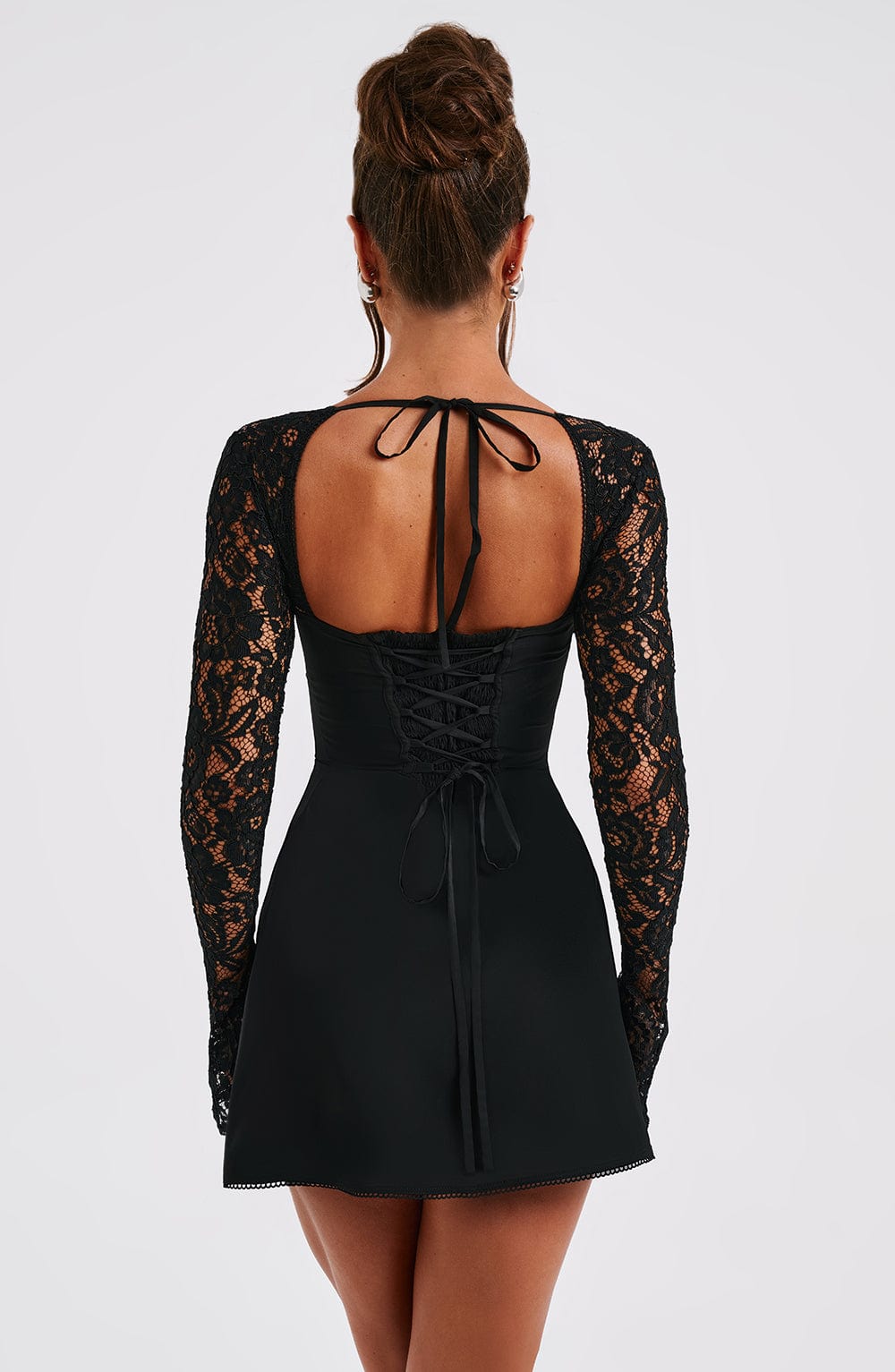 Jacinta Mini Dress Black – Jacinta Black Mini Dress, Timeless Elegance with a Modern Touch