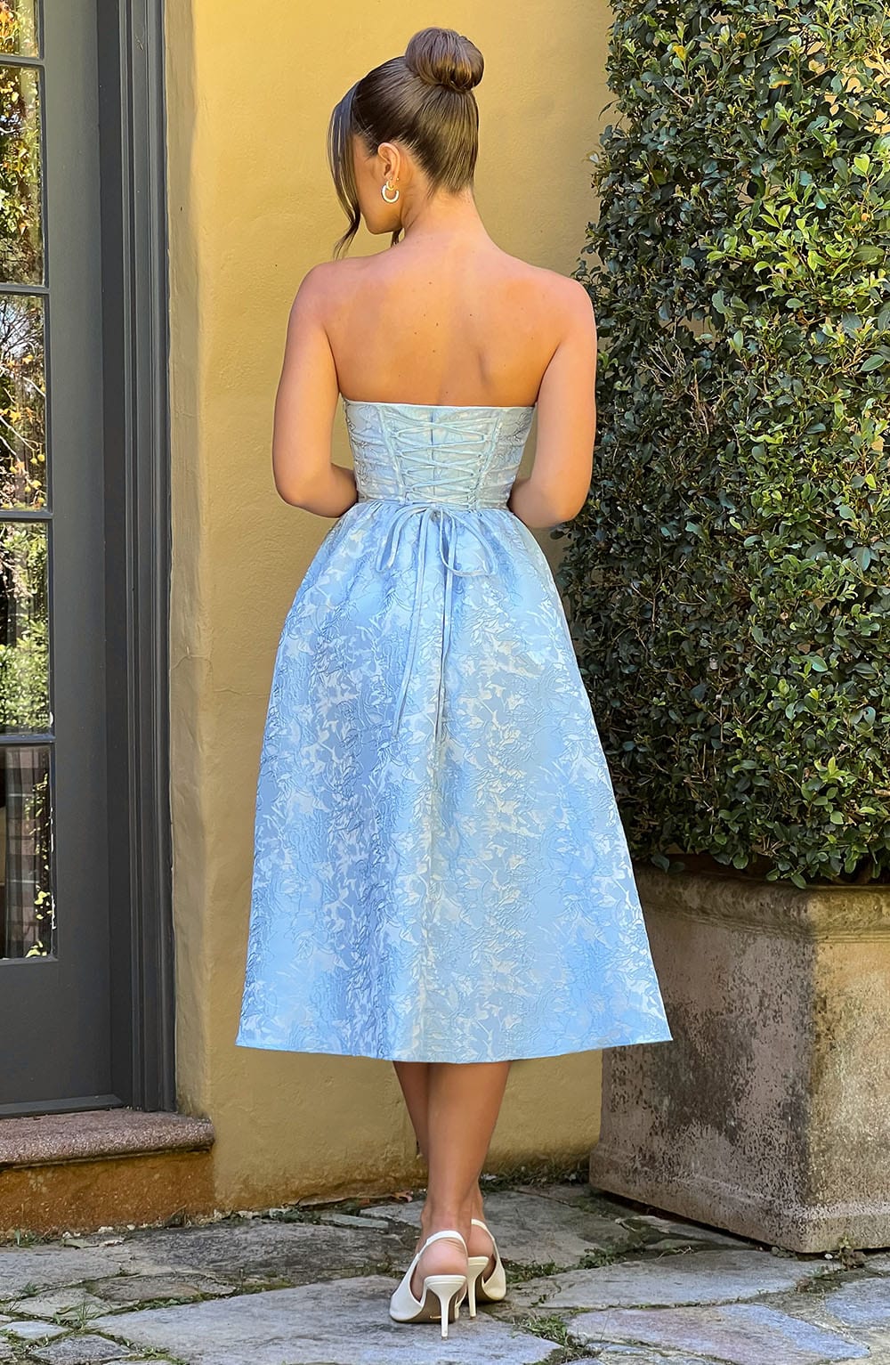 Saoirse Midi Dress Blue – Saoirse Midi Dress Blue, Elegance and Sophistication in Every Detail