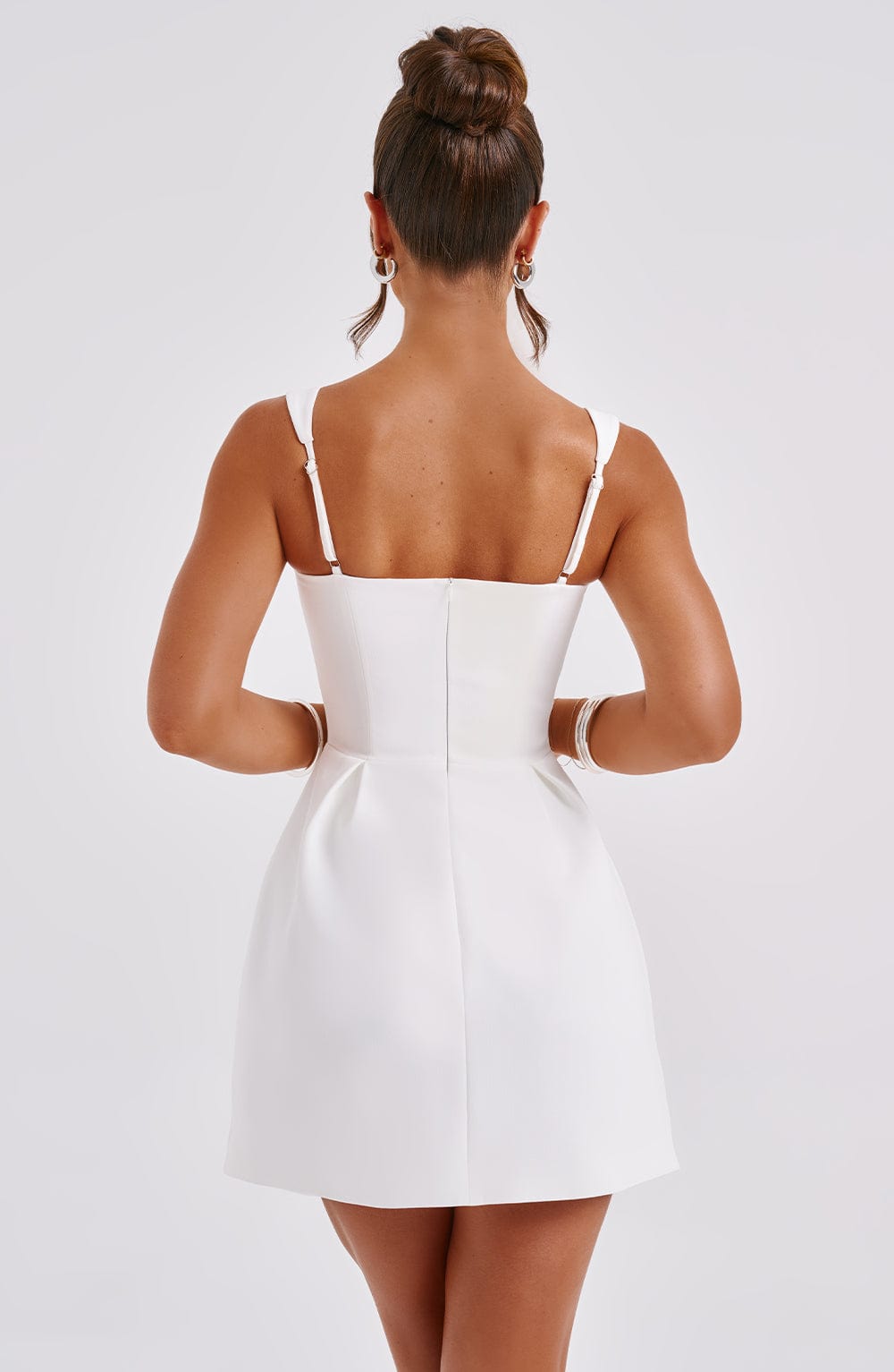 Janiyah Mini Dress Ivory – Janiyah Ivory Mini Dress, Refined Elegance and Exclusivity