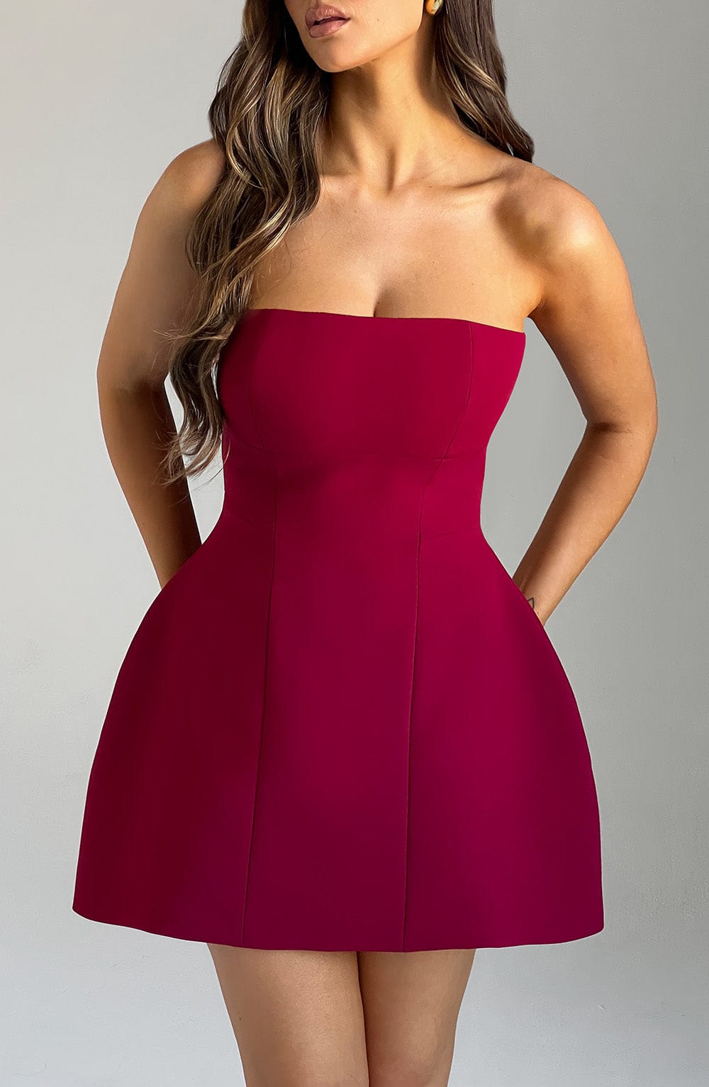 Asha Mini Dress Red – Asha Red Mini Dress, Sophistication and Passionate Style