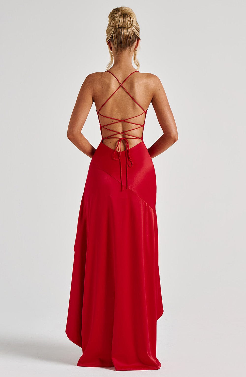 Samira Maxi Dress Red – Samira Red Long Dress, Power and Timeless Sophistication