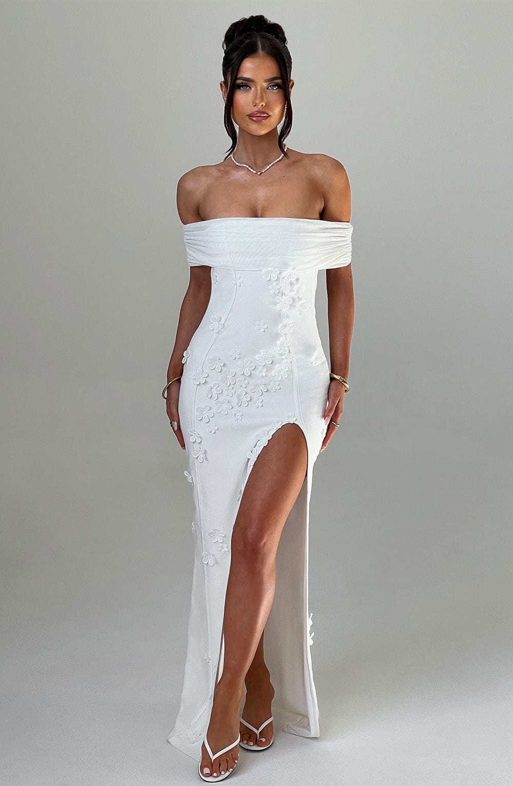 Milani Maxi Dress Ivory – Milani Ivory Long Dress, Sophistication and Timeless Elegance