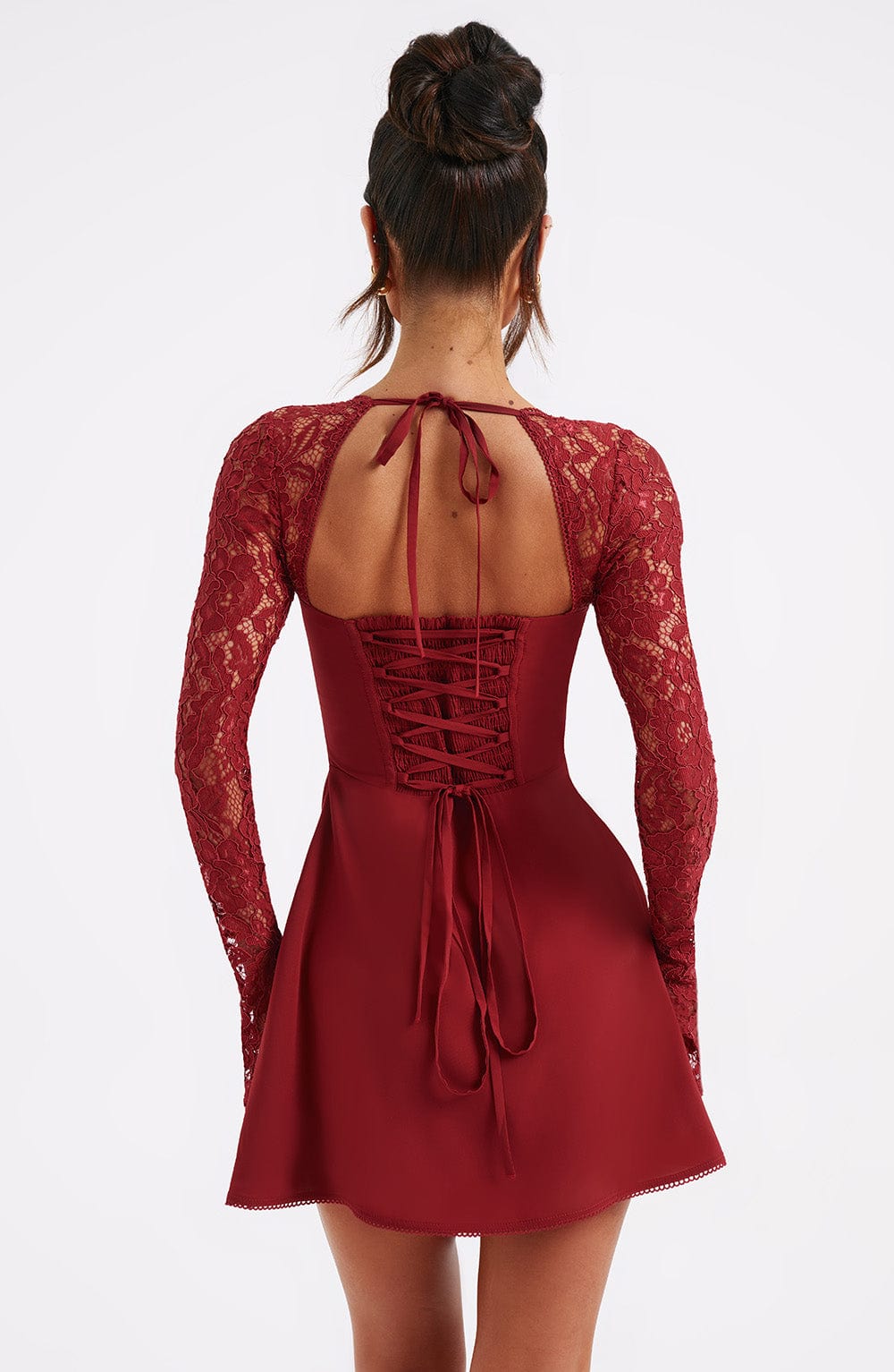 Jacinta Mini Dress Red – Jacinta Red Mini Dress, Sophistication and Passion in Every Detail
