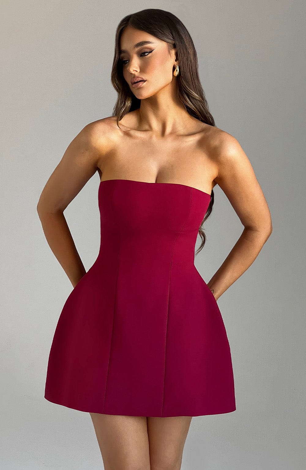 Asha Mini Dress Red – Asha Red Mini Dress, Sophistication and Passionate Style