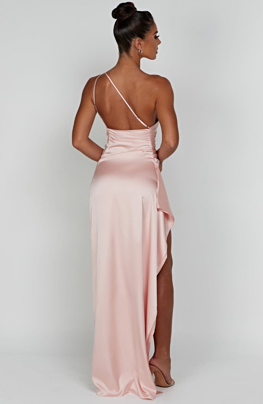 Ariel Maxi Dress Blush - Ariel Blush Long Dress, Romantic Sophistication and Timeless Elegance
