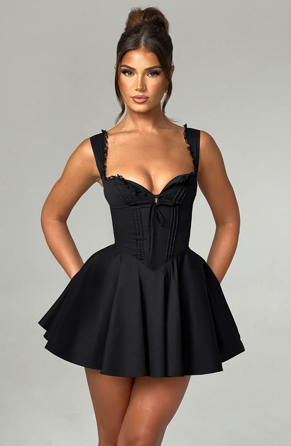 Antonella Mini Dress Black - Antonella Mini Dress Black, Sophistication and Timeless Elegance