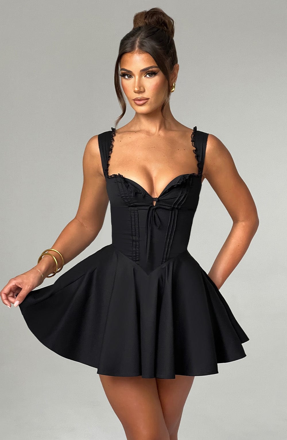 Antonella Mini Dress Black - Antonella Mini Dress Black, Sophistication and Timeless Elegance