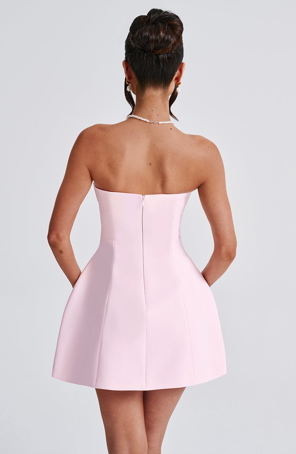 Asha Mini Dress Blush – Asha Blush Mini Dress, Delicacy and Elegance in One Sophisticated Piece