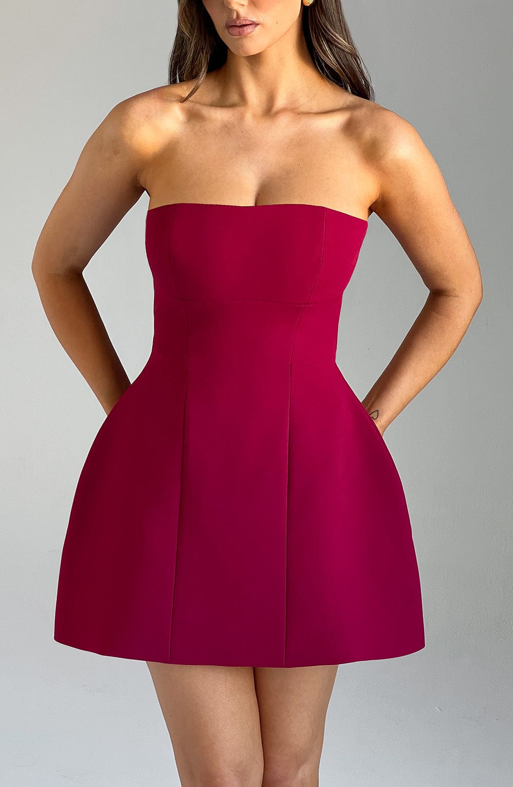 Asha Mini Dress Red – Asha Red Mini Dress, Sophistication and Passionate Style